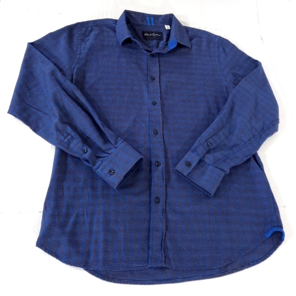 Robert Graham Modern Americana Tailored Fit Long Sleeve Geometric Shirt